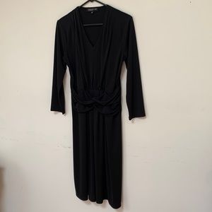 JONES NEW YORK, black dress, size medium.  Worn 2-3 times.